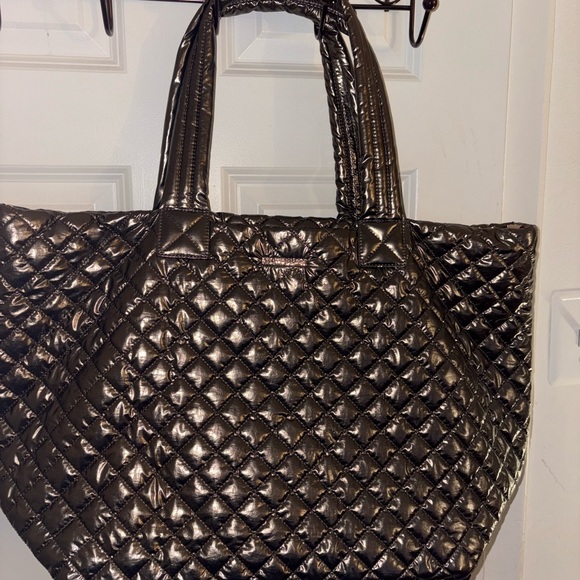 MZ Wallace Large metro tote deluxe- Moondust - Picture 8 of 9